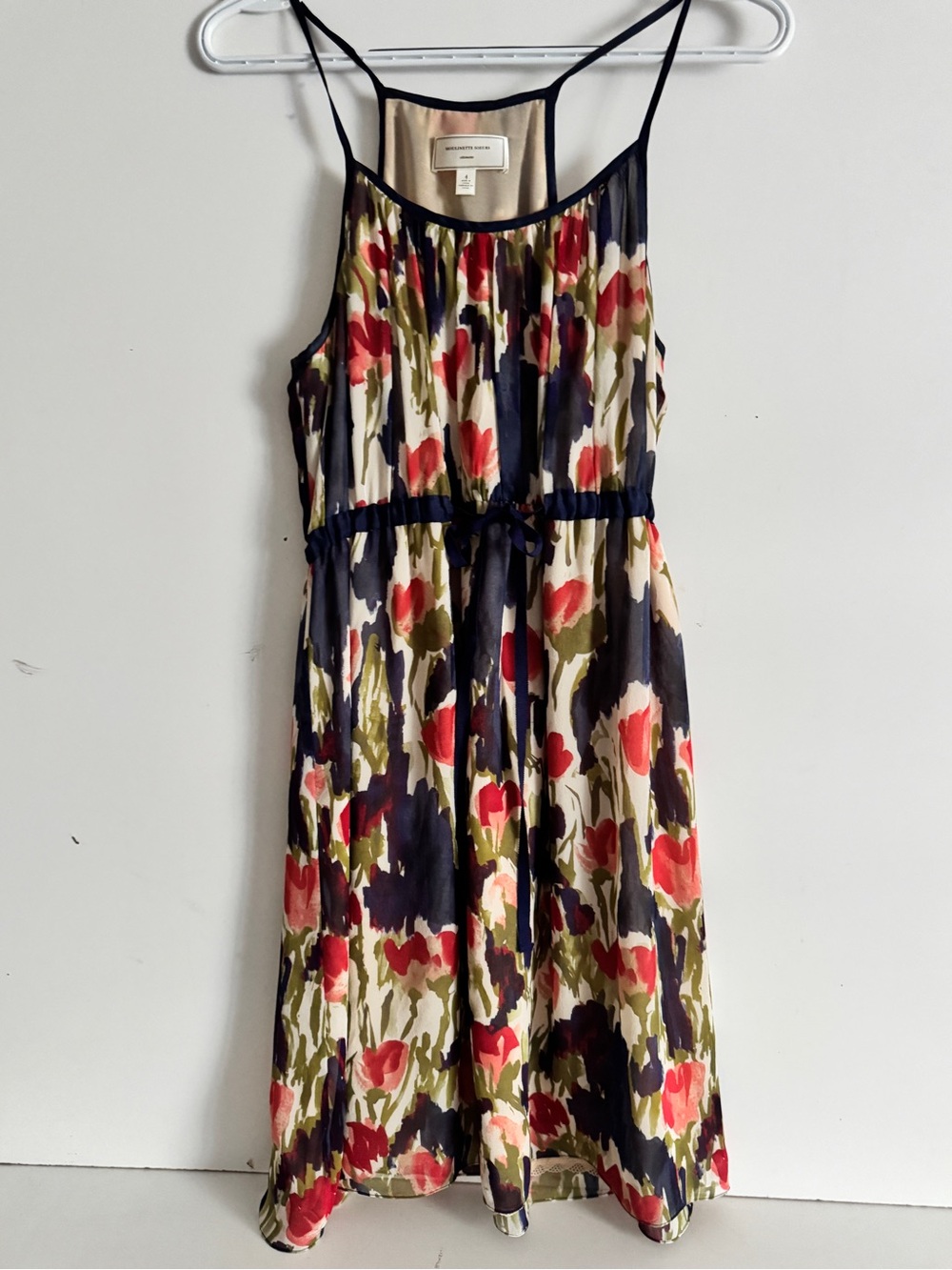 ANTHROPOLOGIE 100% SILK A-LINE SUNDRESS!